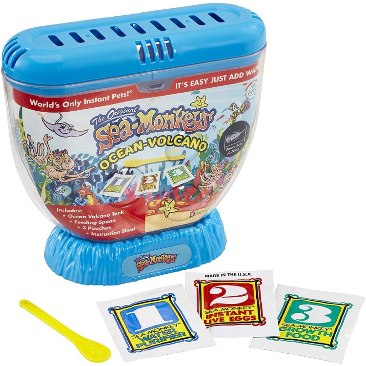 Sea Monkey Ocean Volcano Zoo Blue/Pink 80483 