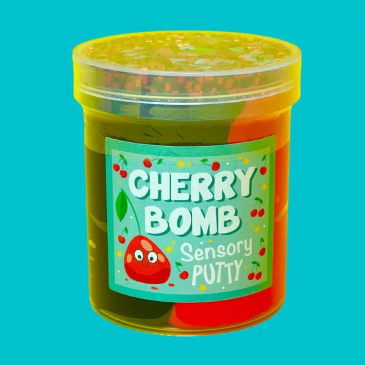 Slime Partys Sensory Putty - Cherry Bomb