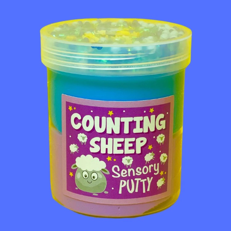 Slime Partys Sensory Putty - Counting Sheep