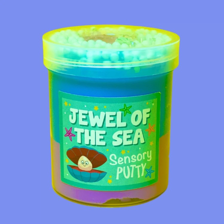 Slime Partys Sensory Putty - Jewel of the Sea