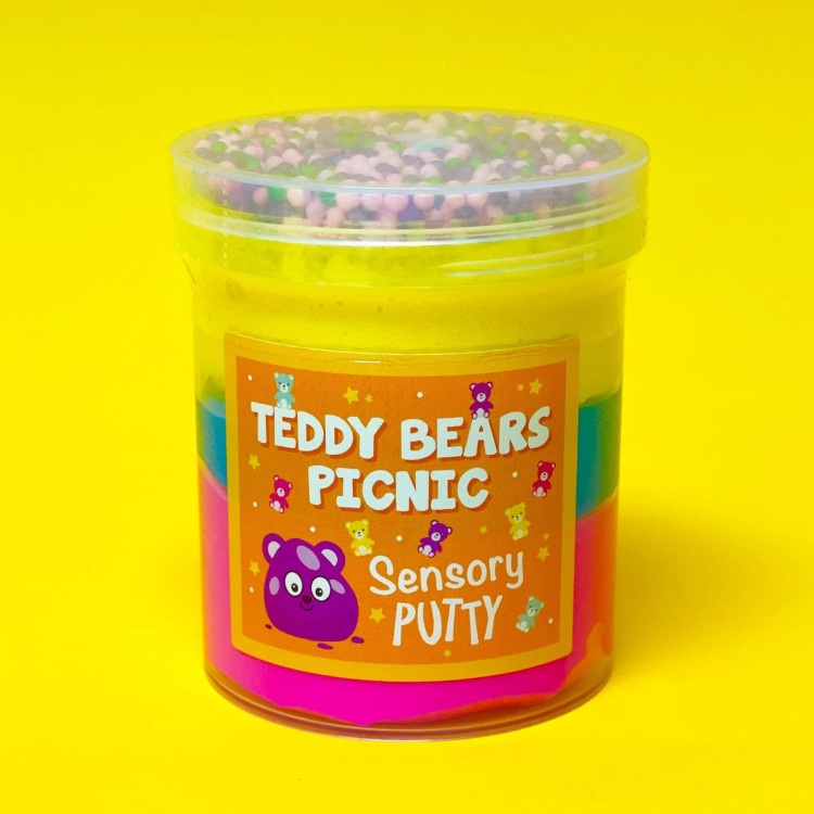 Slime Partys Sensory Putty - Teddy Bears Picnic