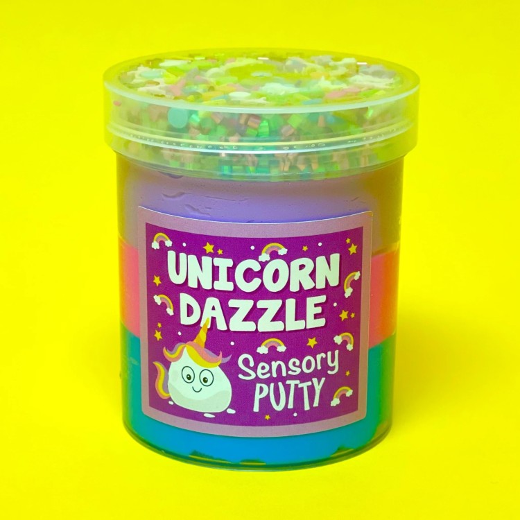 Slime Partys Sensory Putty - Unicorn Dazzle