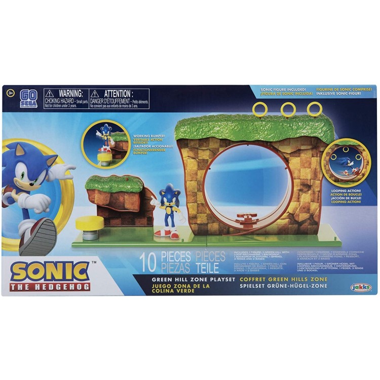 Sonic The Hedgehog 2.5 Inch Action Figure - Green Hill Zone