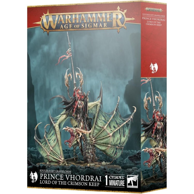 Soulblight Gravelords Prince Vhordrai Lord of Crimson Keep