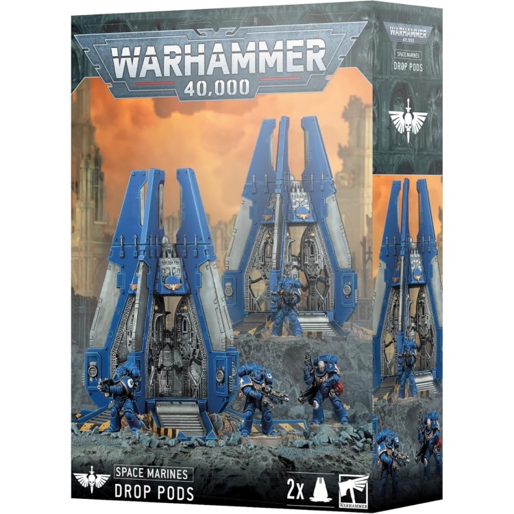 Space Marine Drop Pods 2025