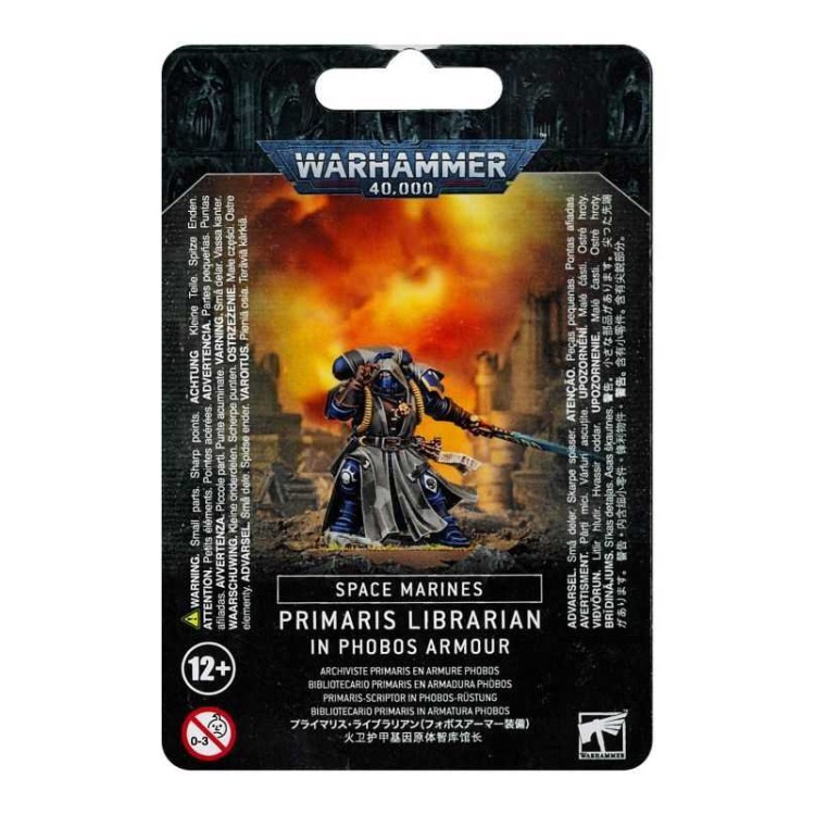 Space Marine Primaris Librarian in Phobos Armour
