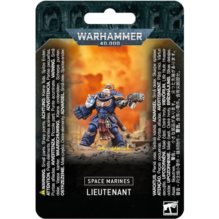 Space Marines Lieutenant with Power Fist/Plasma Pistol