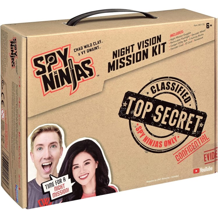 Spy Ninjas Night Vision Mission Kit (41170CO)