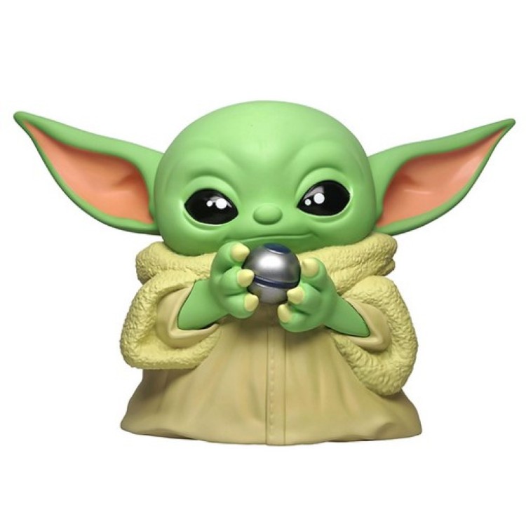 Star Wars Grogu with Ball PVC Coin 