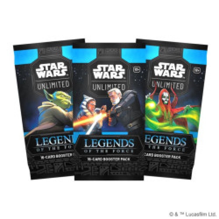 Star Wars Unlimited Legends of The Force Booster Pack