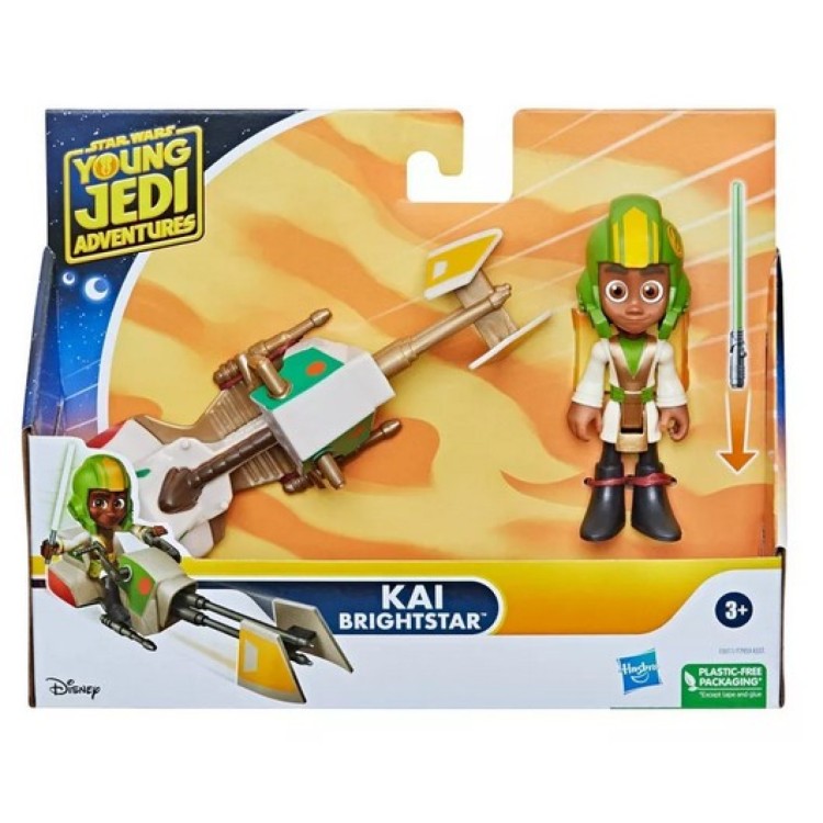 Star Wars Young Jedi Adventures - Kai Brightstar & Vehicle