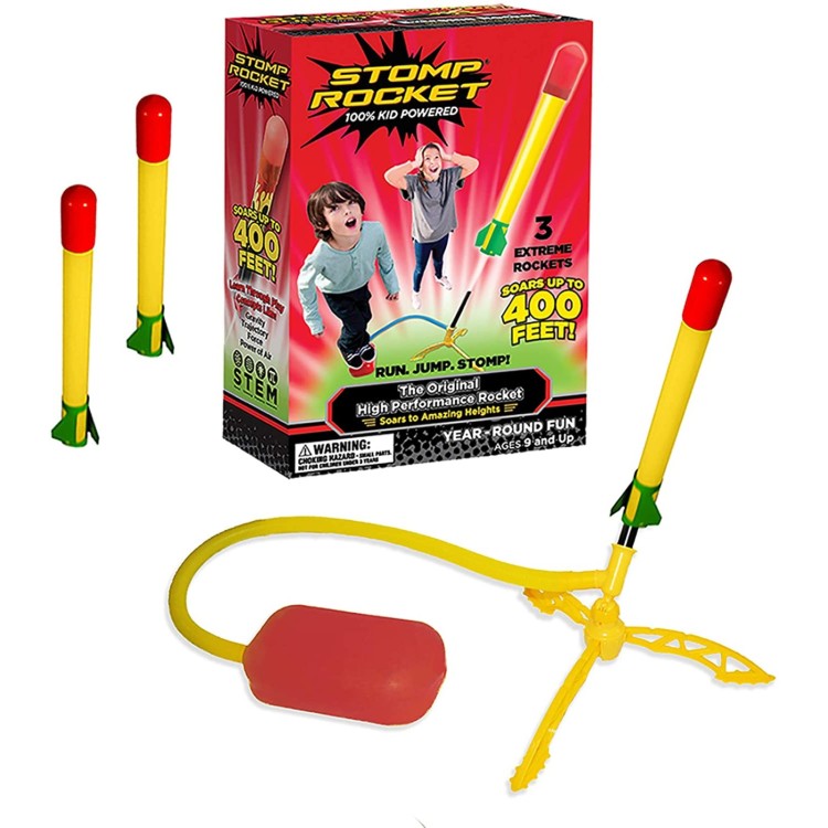 Stomp Rocket (Launcher & 3 Foam Rockets)