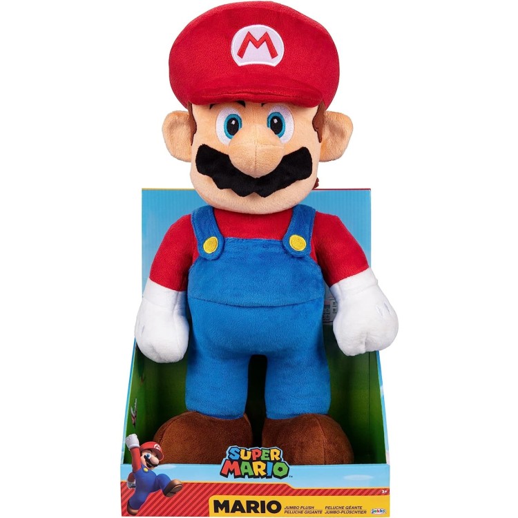 Super Mario Jumbo Plush - Mario