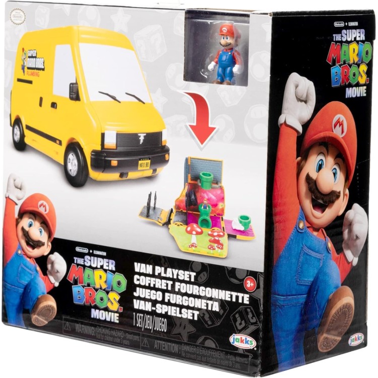 Super Mario Movie Mini Figure - Van Playset