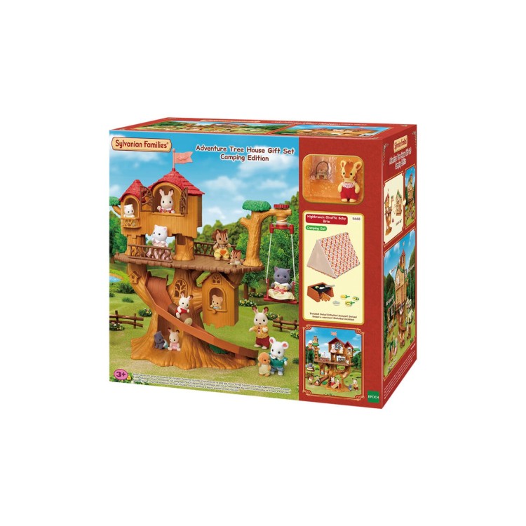 Sylvanian Families Adventure Tree House Gift Set - 5668