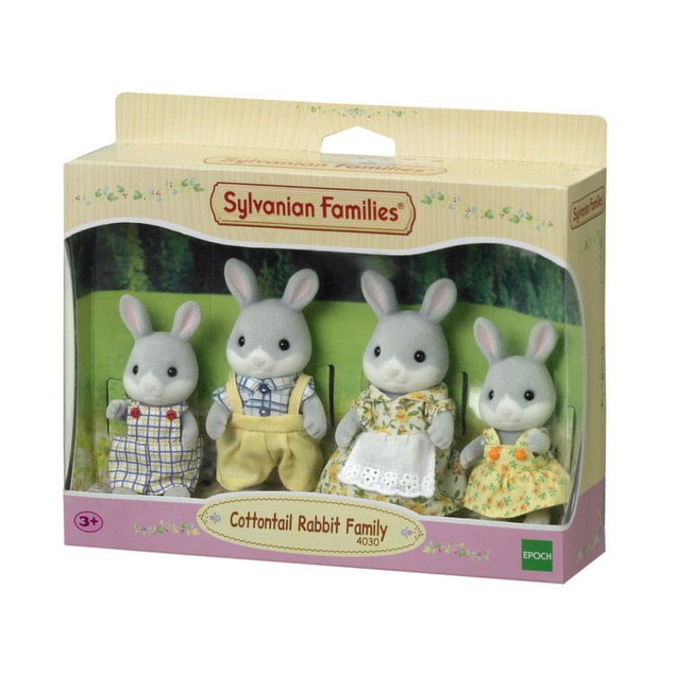 Sylvanian Families Cottontail Rabbit Family - 4030