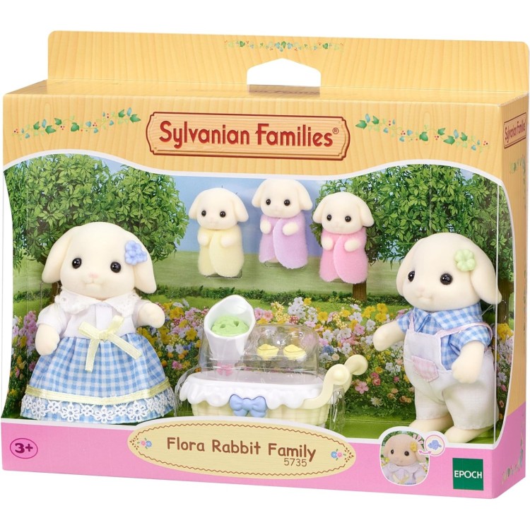 Sylvanian Families Flora Rabbit Family - 5735