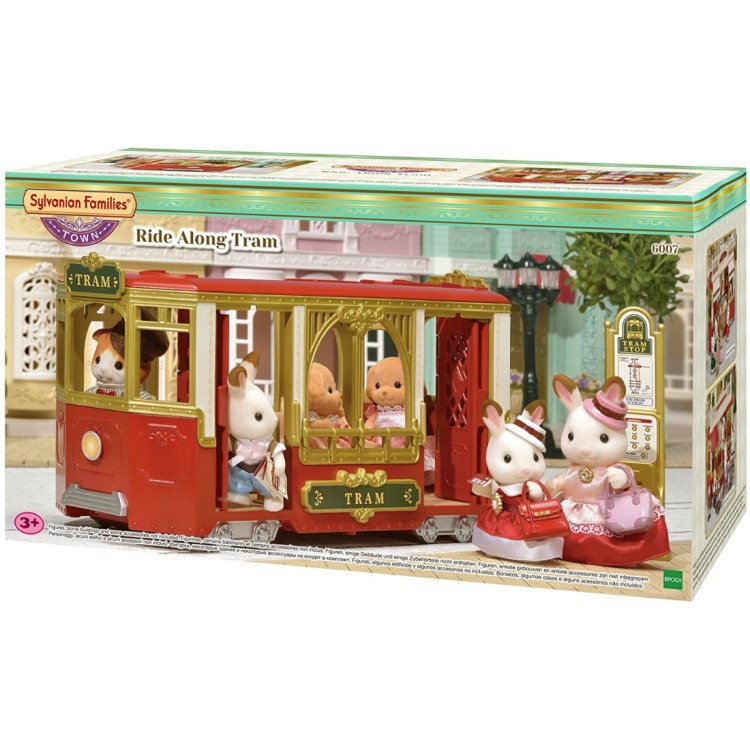 Sylvanian Families Town Ride Along Tram - 6007