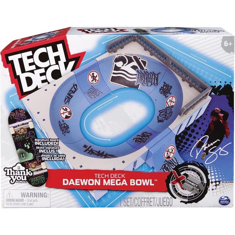 Tech Deck X-Connect Park Creator Daewon Mega Bowl Set