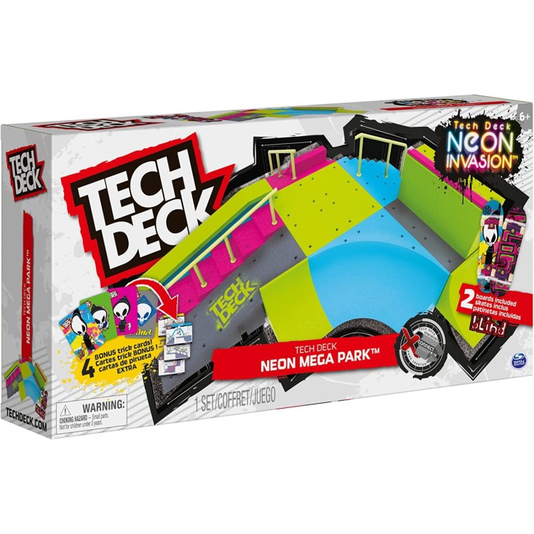 Tech Deck X-Connect Park Creator Neon Mega Park