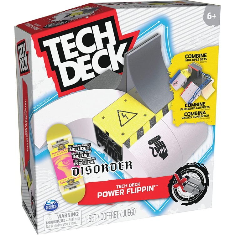 Tech Deck X-Connect Park Creator Power Flippin' Set