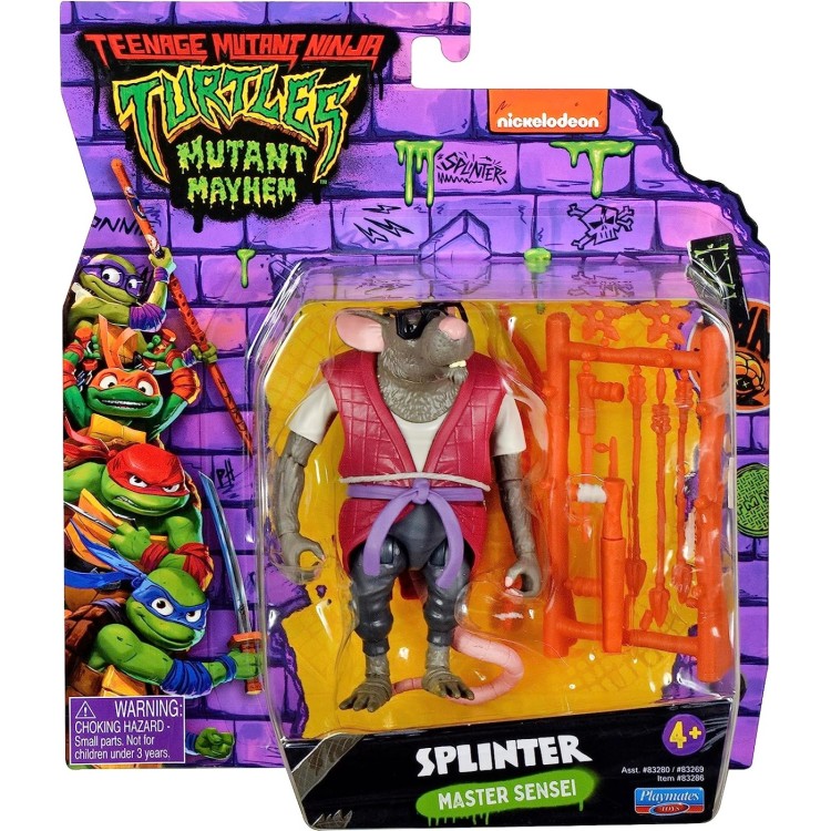 Teenage Mutant Ninja Turtles Mutant Mayhem - Splinter Figure