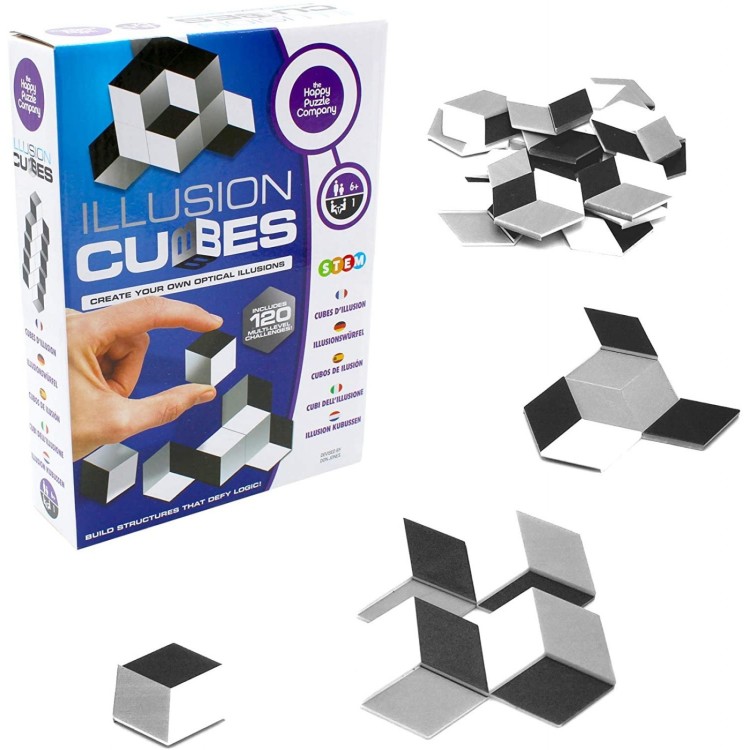 The Happy Puzzle Company - Illusion Cubes