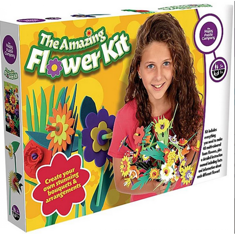 The Happy Puzzle Company - The Amazing Flower Kit