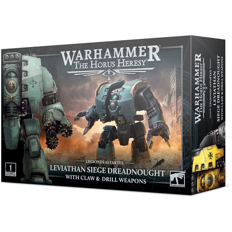 Warhammer The Horus Heresy - Legiones Astartes Leviathan Siege Dreadnought with Claw & Drill Weapons