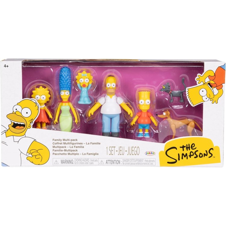 The Simpsons 2.5 Inch Figure - Family Multi-Pack