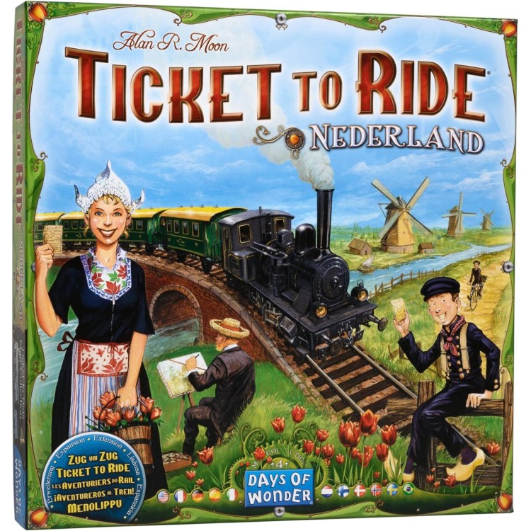 Ticket To Ride Nederland Map Collection Vol 4