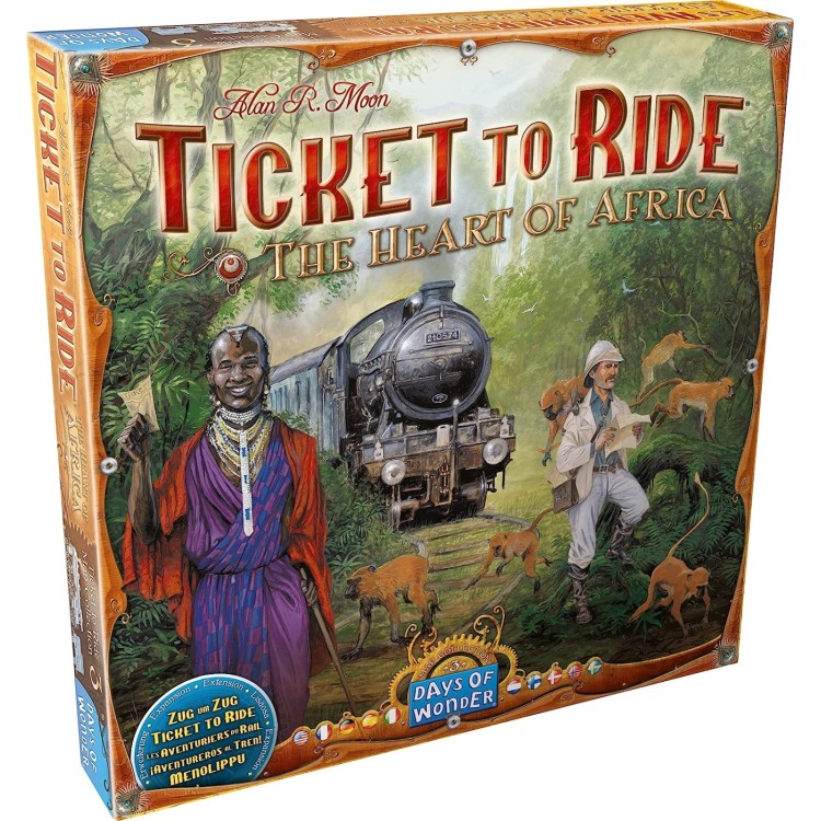 Ticket To Ride The Heart of Africa Map Collection Vol 3