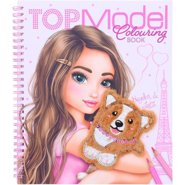 TOPModel Corgi Colouring Book