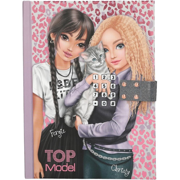 TOPModel Diary with Code - Fergie/Christy/Kitty