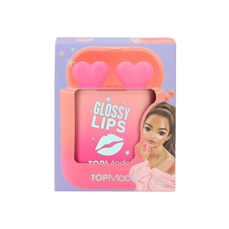 TOPModel Lip Gloss Set In Ear Phone Style Case