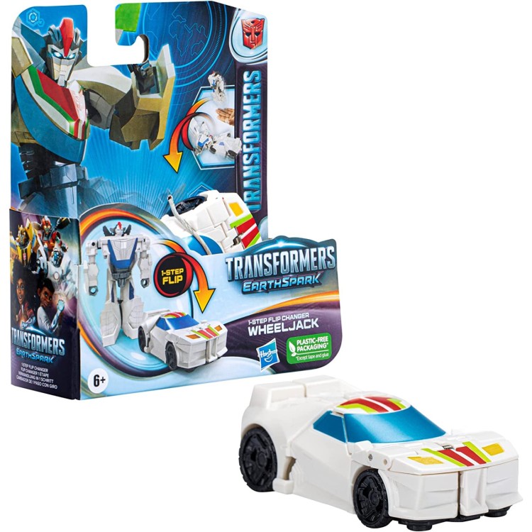 Transformers Earthspark 1 Step Flip Changer - Wheeljack
