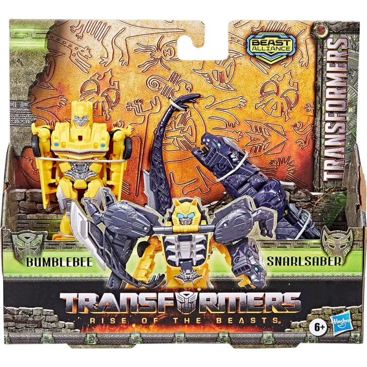 Transformers Rise of the Beasts - Bumblebee & Snarlsaber