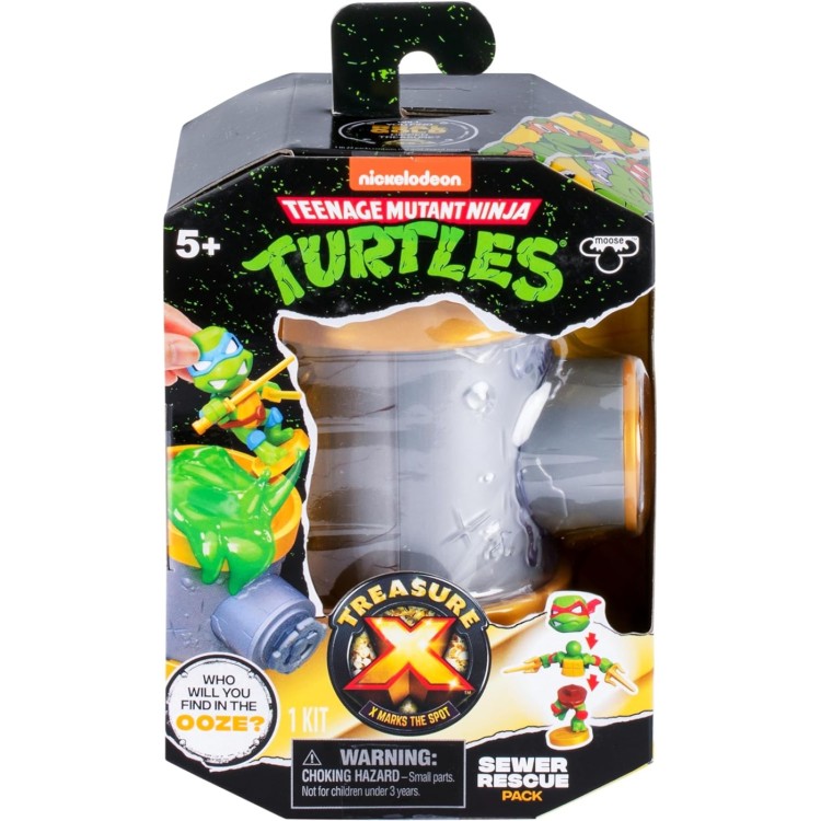 Treasure X TMNT Sewer Rescue Figure Pack