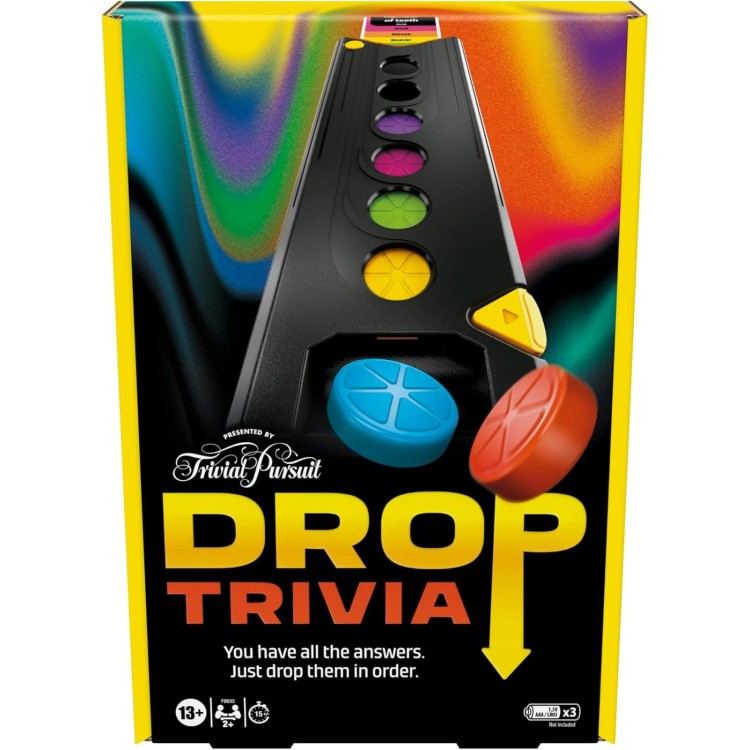 Trivial Pursuit Drop Trivia Quiz Game