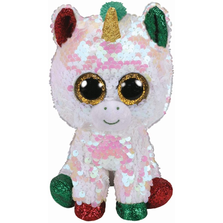 Ty Flippable Sequin Soft Toy Stardust Unicorn 7