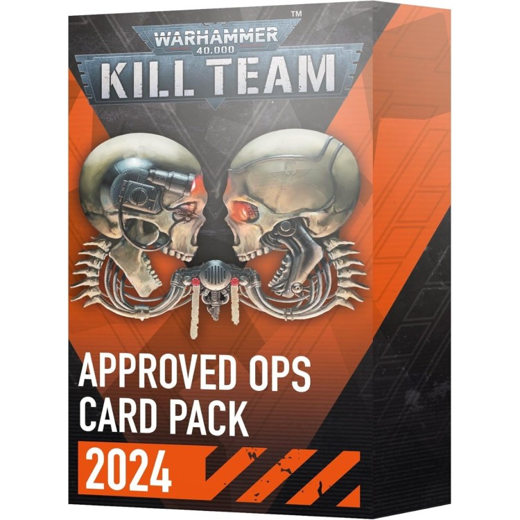 Warhammer 40,000 Kill Team: Approved Ops Card Pack 2024