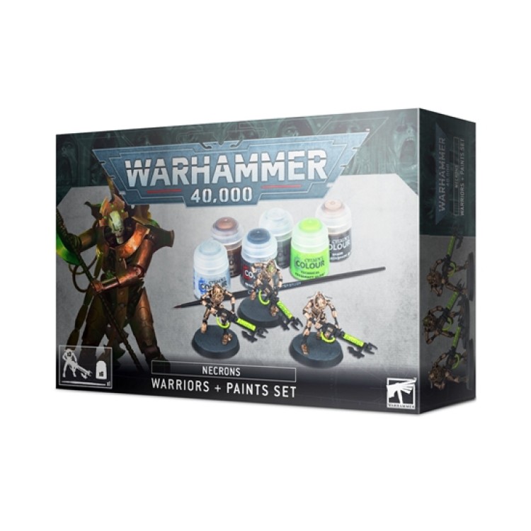 Warhammer 40K Necron Warriors Paint Set
