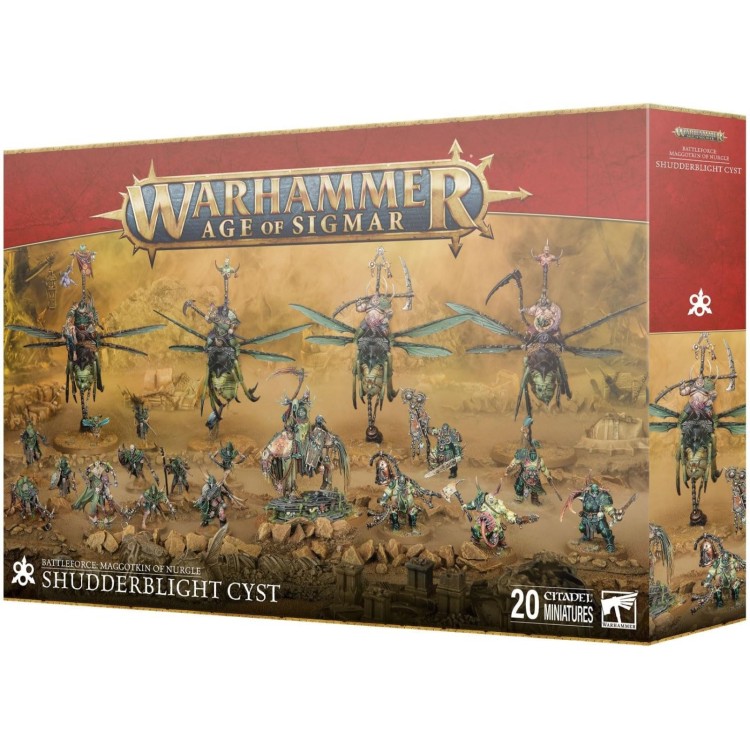 Warhammer Age of Sigmar Battleforce: Maggotkin of Nurgle Shudderblight Cyst