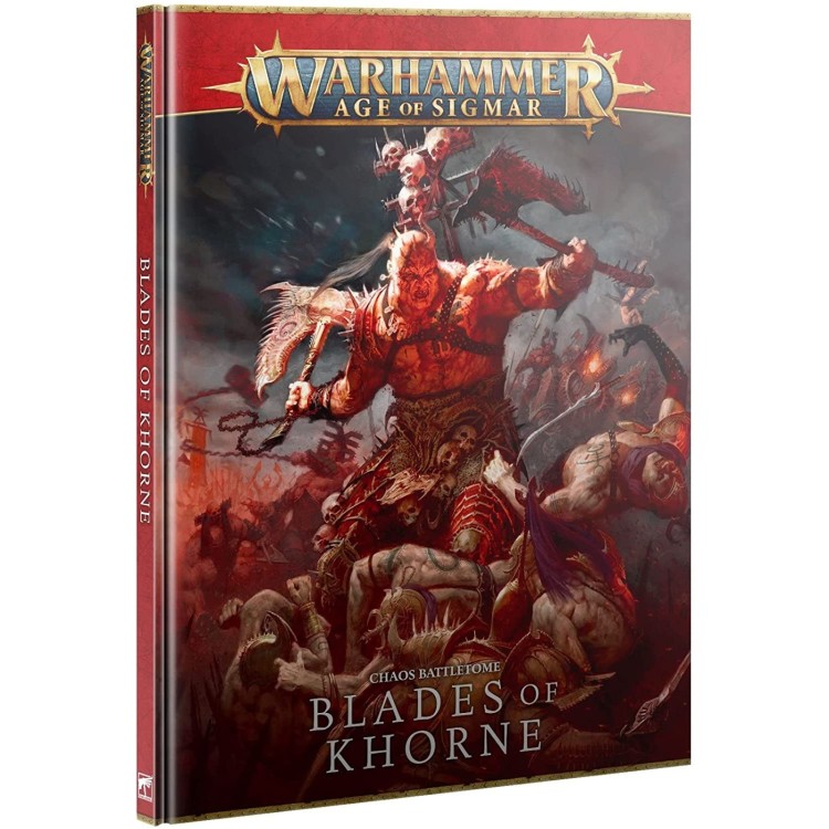 Warhammer Age of Sigmar Blades of Khorne Chaos Battletome 2023