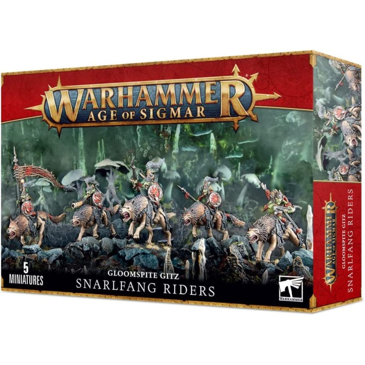 Warhammer Age of Sigmar Gloomspite Gitz Snarlfang Riders
