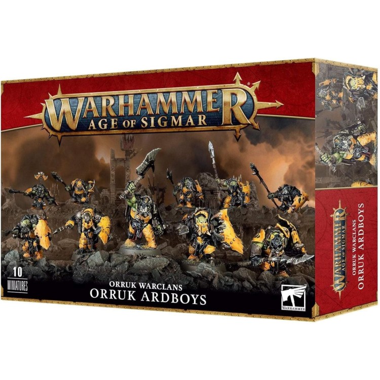Warhammer Age of Sigmar Orruk Warclans Orruk Ardboys