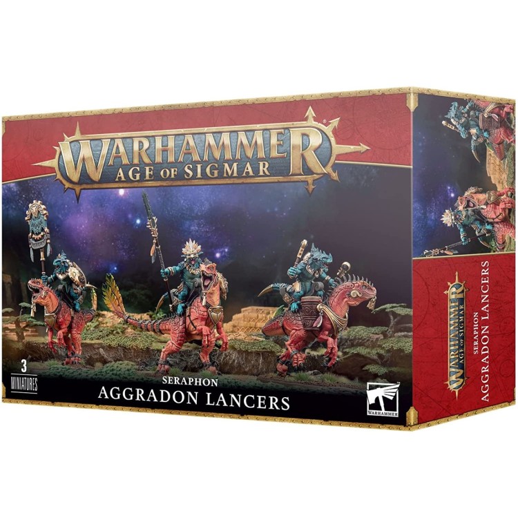 Warhammer Age of Sigmar Seraphon Aggradon Lancers