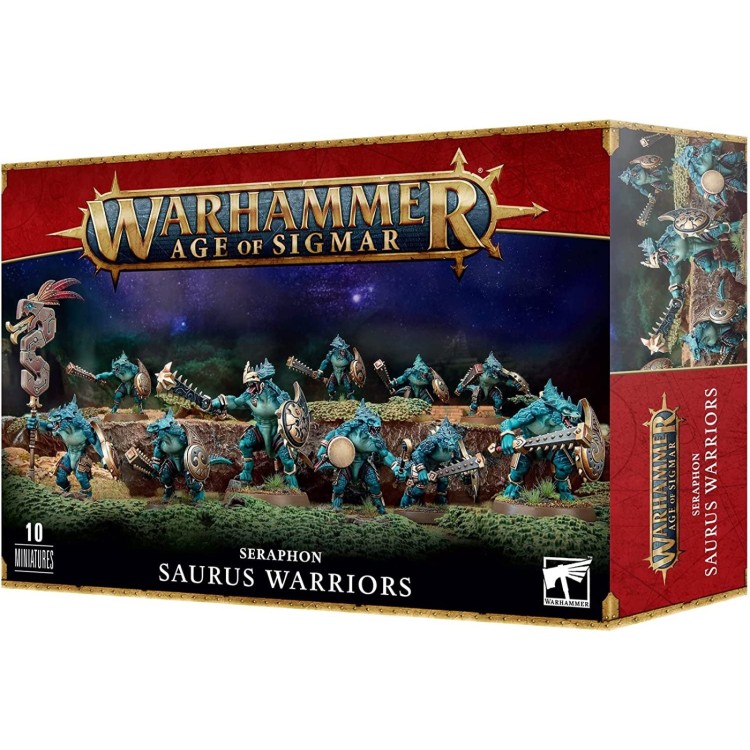 Warhammer Age of Sigmar Seraphon Saurus Warriors