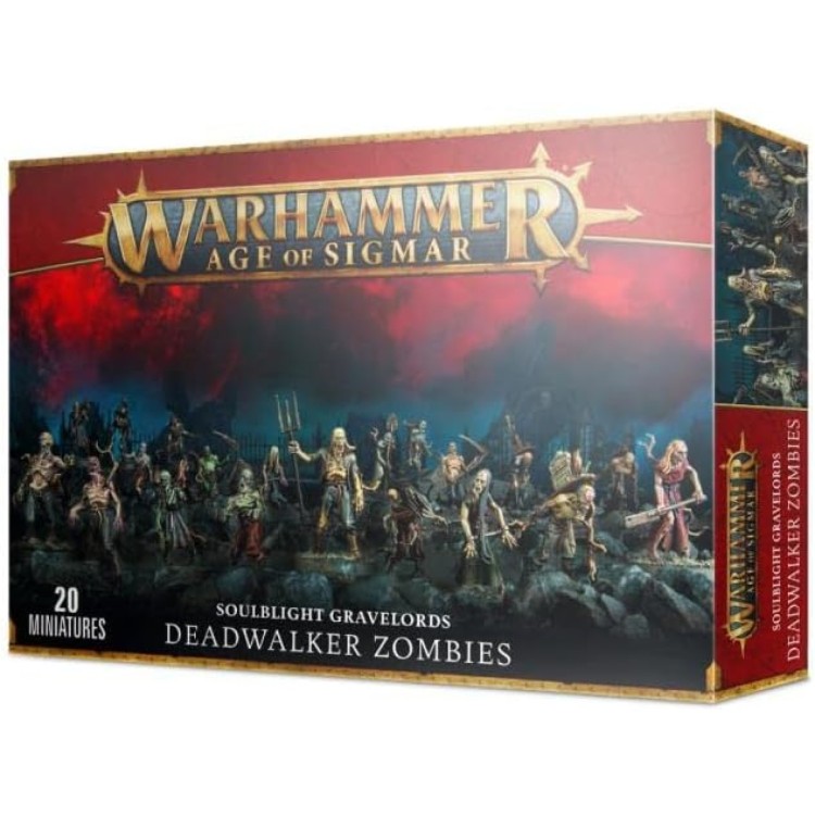 Warhammer Age of Sigmar Soulblight Gravelords Deadwalker Zombies