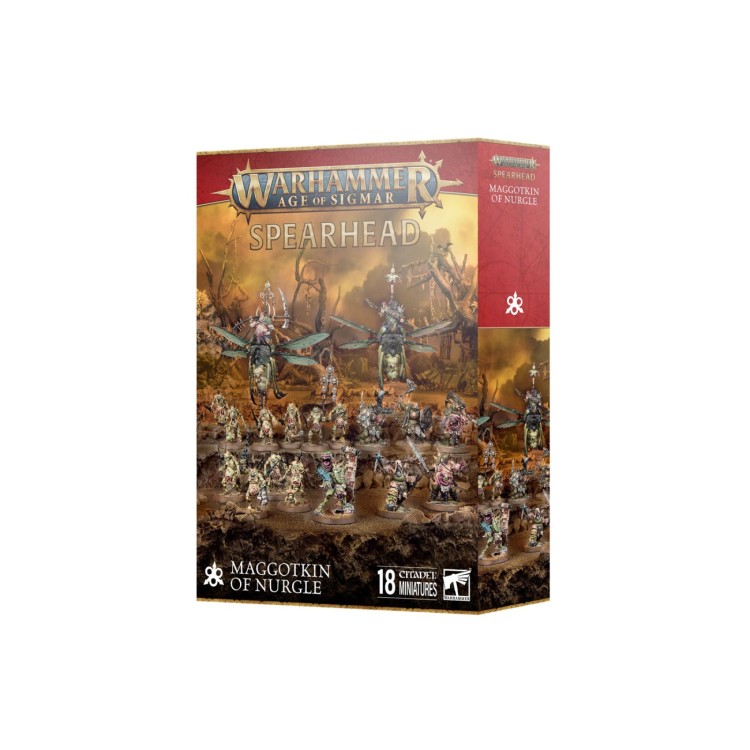 Warhammer Age of Sigmar Spearhead Maggotkin of Nurgle